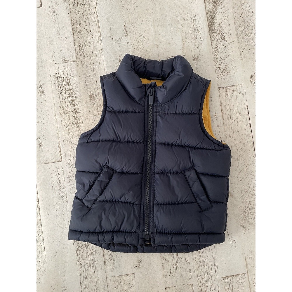 Old Navy Baby Vest Size 12-18M Navy Blue